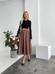 Fashions • Юбка женская Монро Fashions 46-48 шоколад (1824-бу) - изображение 4