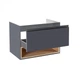 Тумба підвісна Qtap Robin 800х580х500 GRAPHITE/WHITISH OAK QT1374TPВ8002NGWO - изображение 8