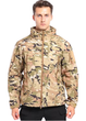 Водонепроницаемая тактическая куртка SOFTSHELL с флисом Solve Multicam KT6000806 размер L - изображение 1