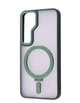 Чехол WAVE Premium Attraction Case with MagSafe Samsung Galaxy S24 с подставкой Green - изображение 1