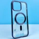 Чехол Wave Sides Chrome Case MagSafe Box iPhone 16 Deep Purple - изображение 1