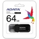 USB флеш накопитель ADATA 64GB UV240 Black USB 2.0 (AUV240-64G-RBK) (237226) - изображение 3