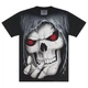 Футболка Череп у каптурі з червоними очіма (Rock Eagle, Total t-shirt), Розмір M - изображение 1