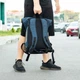 Городской рюкзак RollTop синий для ноутбука на 20-25 литров РоллТоп Rytm для путешествий - изображение 3