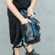 Городской рюкзак RollTop синий для ноутбука на 20-25 литров РоллТоп Rytm для путешествий - изображение 5