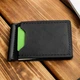 Зажим для денег без фиксации в черном цвете из натуральной кожи Simple BLACK - изображение 12