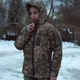 Зимова тактична куртка Military з утеплювачем Thermoloft піксель розмір L - зображення 3