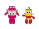 Игровой набор из 2 фигурок "Robot Trains" BL1898 желтая и розовая - изображение 1