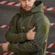 Тактическая форма Oblivion Tactical Softshell куртка с капюшоном + брюки олива размер 2XL - изображение 5