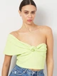 Футболка женская Zara 3067/555 M Зеленая (03067055539036) - изображение 4