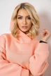 Спортивний костюм жіночий на флісі, колір персиковий, XL 247R10765 - изображение 6