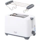 Тостер с решеткой для булочек Adler AD 3216 1000W White - изображение 4