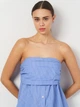 Футболка женская Zara 3376/104 XL Синяя (03376010044059) - изображение 4