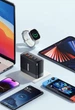 Сетевое зарядное устройство Essager 100W GaN 4 Travel Charger 2 Type-C + 2 Type-A Black (ES-CD37) - изображение 6