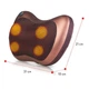 Роликовая массажная подушка для спины и шеи Massage pillow с подогревом - изображение 6