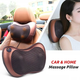 Роликовая массажная подушка для спины и шеи Massage pillow с подогревом - изображение 8