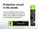 Аккумулятор Vapcell P1054A, AAA, 1.5V, Li-Ion, micro USB зарядка, 540mAh, поштучно - изображение 12