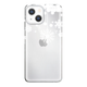 Чехол прозрачный Новогодний Clear для iPhone 13 (14) Снежинка - изображение 1