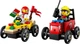 Конструктор LEGO City «Піца-авто проти пожежної машини» Набір перегонів 70 деталей (60458) - зображення 2