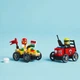 Конструктор LEGO City «Піца-авто проти пожежної машини» Набір перегонів 70 деталей (60458) - зображення 3