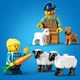 Конструктор LEGO City Красный фермерский трактор с прицепом и овцами 116 деталей (60461) - изображение 7