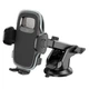Автомобильный держатель для мобильного HOCO H15 Fair push-type car holder (center console), Black - изображение 2