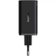 Блок живлення Швидка зарядка Мережевий зарядний пристрій Baseus GaN6 Pro Fast 2C+2U 65W Cable Type-C to Type-C 100W(20V/5A) 1m Black для iPhone iPad Samsung Lenovo Xiaomi Macbook - зображення 1