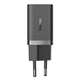 Блок живлення Швидка зарядка Мережевий зарядний пристрій Baseus GaN5 Pro Fast Charger C+C 40W EU Black для iPhone iPad Samsung Lenovo Xiaomi Macbook - зображення 1