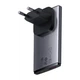 Блок питания Baseus GaN5 Pro Ultra-Slim Fast Charger C+U 65W Cable Type-C Type-C 100W 1m Gray для iPhone iPad Samsung Lenovo Xiaomi Macbook - изображение 7