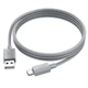 Кабель Hoco Type-C Favor charging data cable X107 |1m, 3A| серый - изображение 2