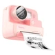 Детская Цифровая фото-видео камера HOCO Dual lens children printing camera DV200 |2» ips screen| розовая - изображение 1