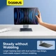 Тримач Baseus MagStable Series Magnetic Tablet Stand for Pad 12.9" сірий - зображення 13
