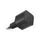 Блок живлення Швидка зарядка Мережевий Зарядний Пристрій Baseus GaN5S Fast Charger 1C 30W EU Black - зображення 5