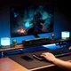 Акустика BASEUS Aequr DS10 Mini Soundbar |BT5.3, AUX/USB, OTA, RGB, 2.5Wx2| чорна - зображення 9
