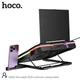 Куллер для Ноутбука Hoco Monnlight RGB notebook cooling holder DH20 |10RGB Mode, 7 level, 2USB| Колір black - изображение 8