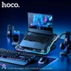 Куллер для Ноутбука Hoco Monnlight RGB notebook cooling holder DH20 |10RGB Mode, 7 level, 2USB| Колір black - изображение 5