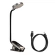 Универсальная лампа с клипсой Baseus Comfort Reading Mini Clip Lamp 24Hours, 4000K (DGRAD-0G) черная - изображение 1