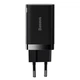 Блок питания Baseus Super Si Pro Quick Charger C+U 30W EU Black - изображение 1