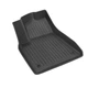 Комплект ковриков Baseus T-Space Series 3-Piece Floor Mat for Tesla Model Y черные - изображение 2