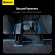 Комплект ковриков Baseus T-Space Series 3-Piece Floor Mat for Tesla Model Y черные - изображение 7