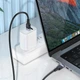 Кабель USB на Type-C Proove ReGen, 27Вт, 1м, м’який силікон, білий, для живлення пристроїв - зображення 5