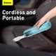 Автомобильный пылесос BASEUS Car Vacuum Cleaner A1 | 25min, 4000Pa | синий - изображение 6