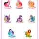 Фигурка аниме Мой Маленький Пони Sweetheart Paradise Series Miniso рандомный выбор - изображение 2