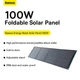 Солнечная панель портативная Baseus Energy Stack 100W 18V 5.5A складная IP66 для зарядной станции - изображение 10