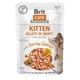 Вологий корм для кошенят Brit Care Cat Fillets in Gravy with Savory Salmon 85 г, з лососем у желе - зображення 1