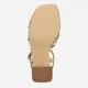 Женские босоножки Guess 146546588 38.5 Бежевые (1159819009) - изображение 6