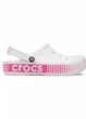 Крокси Сабо Crocs Bayaband Logo Motion Clog White М8/W10(41) 25.9-26.7 см - зображення 1