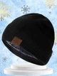 Шапка теплая мужская Okpoint зима подкладка эко мех черная one size (1250B) - изображение 2
