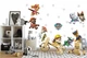 Набір наліпок на стіну Decors24 Paw Patrol, Щенячий патруль 50 х 100 см (10683633338) - изображение 3