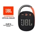 Акустична система, портативна колонка JBL Clip 4 Black-Orange Limited (JBLCLIP698BLK-ORG) - изображение 12